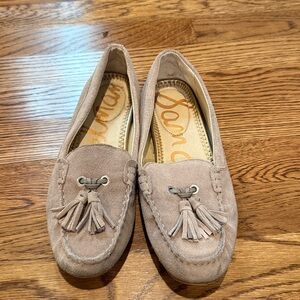 Sam Edelman Gray Tassel Loafers